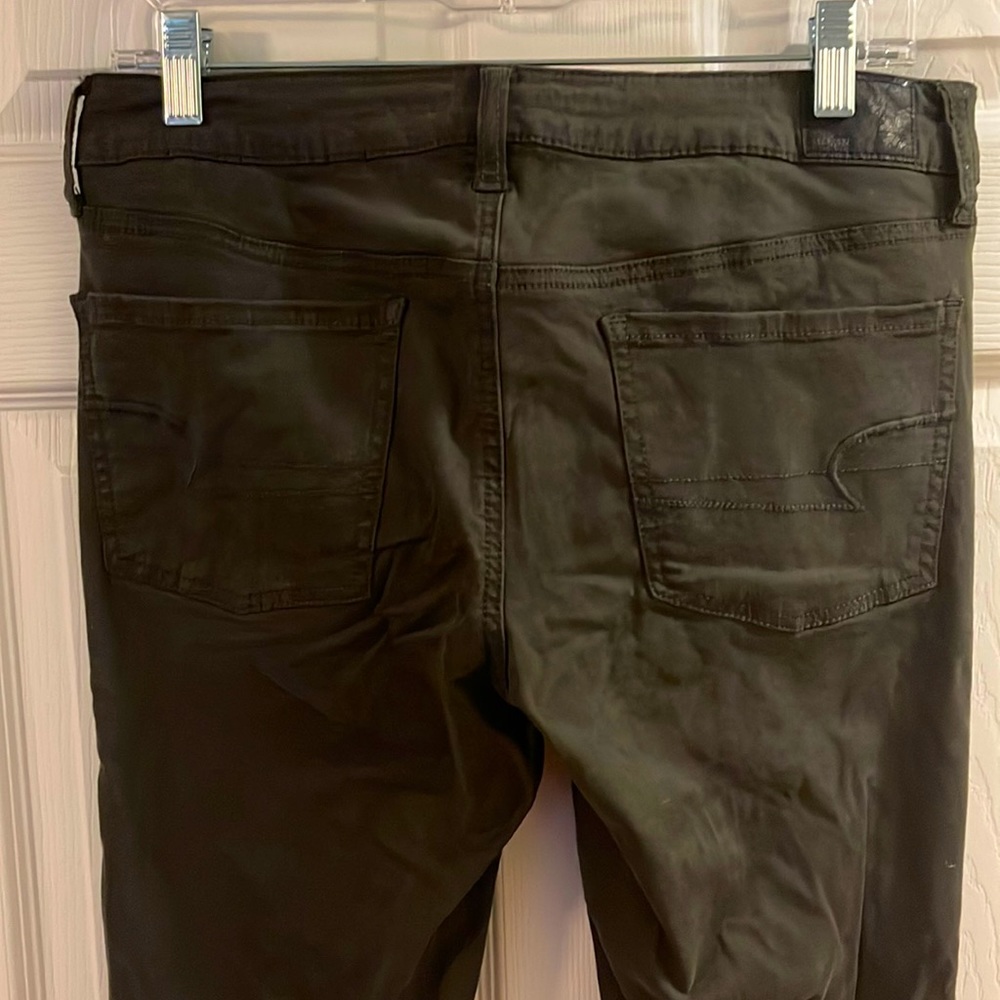 American Eagle Jeggings in hunter/Forrest green